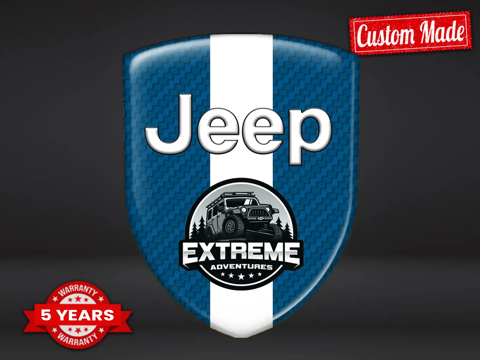 Jeep Abzeichen Hochwertig Anpassbar Professionell